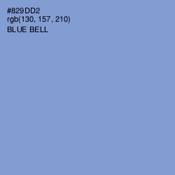 #829DD2 - Blue Bell Color Image